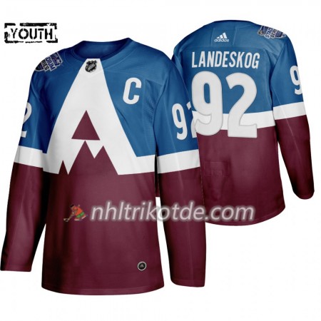 Colorado Avalanche Trikot Gabriel Landeskog 92 Adidas 2020 Stadium Series Authentic - Kinder